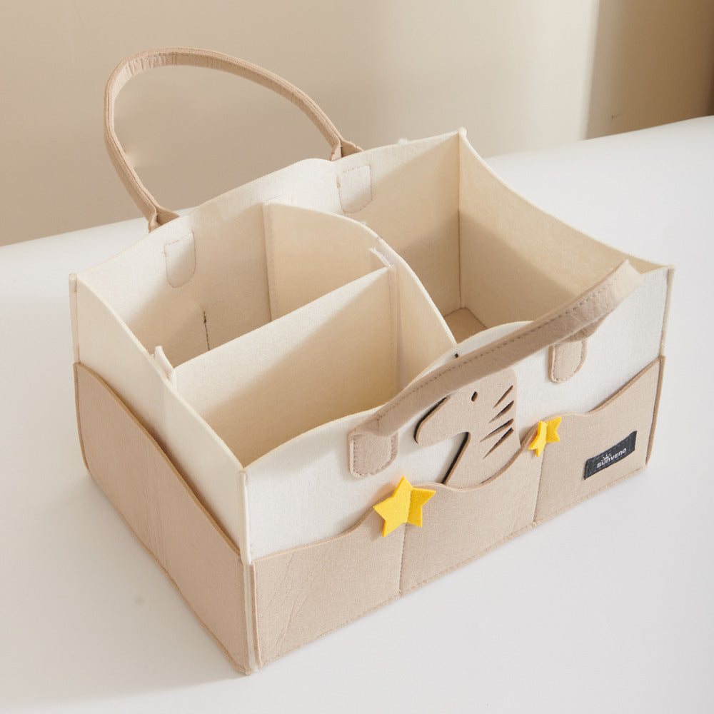 Cartoon Diaper Storage Basket